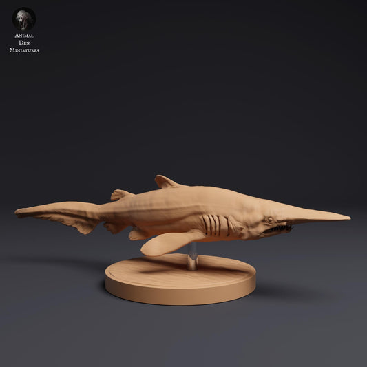 Goblin Shark 1:32 scale by Animal Den | Unpainted | Print on Demand | Use Code FREESHIP50