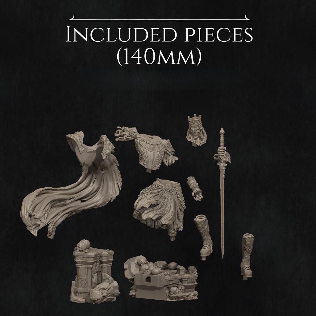 Shattered King by Nerikson | Unpainted | Print on Demand | Use Code FREESHIP50