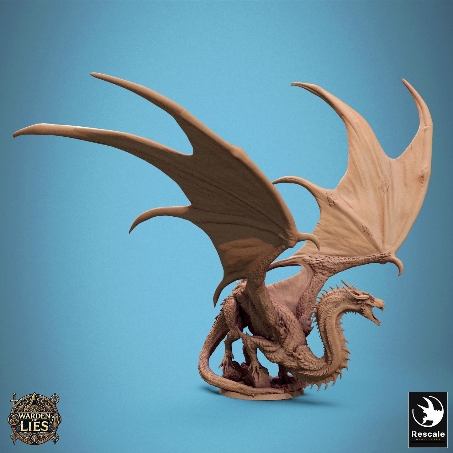 Thorn Dragon by Rescale Miniatures | Unpainted | Print on Demand | Use Code FREESHIP50