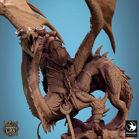 Thorn Dragon by Rescale Miniatures | Unpainted | Print on Demand | Use Code FREESHIP50