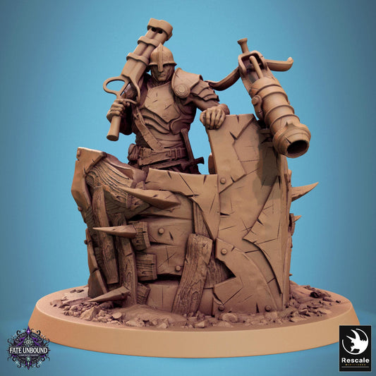 Knights of Valor, Bunkers by Rescale Miniatures | Unpainted | Print on Demand | Use Code FREESHIP50