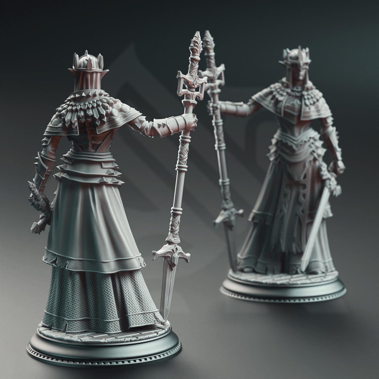 Evana the Proselytizer, Devout of the Tharameni by DM Stash | Unpainted | Print on Demand | Use Code FREESHIP50