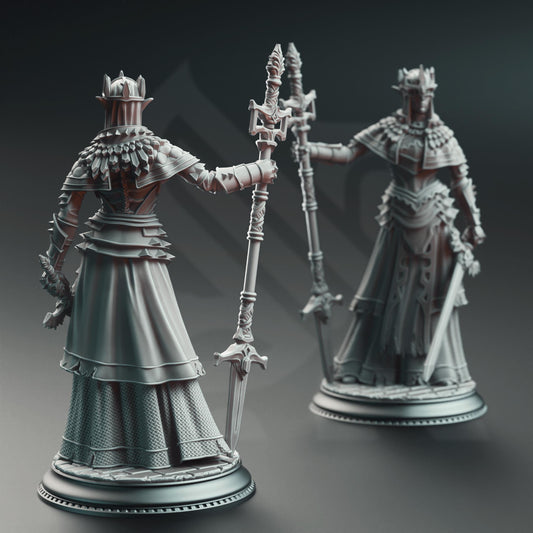 Evana the Proselytizer, Devout of the Tharameni by DM Stash | Unpainted | Print on Demand | Use Code FREESHIP50