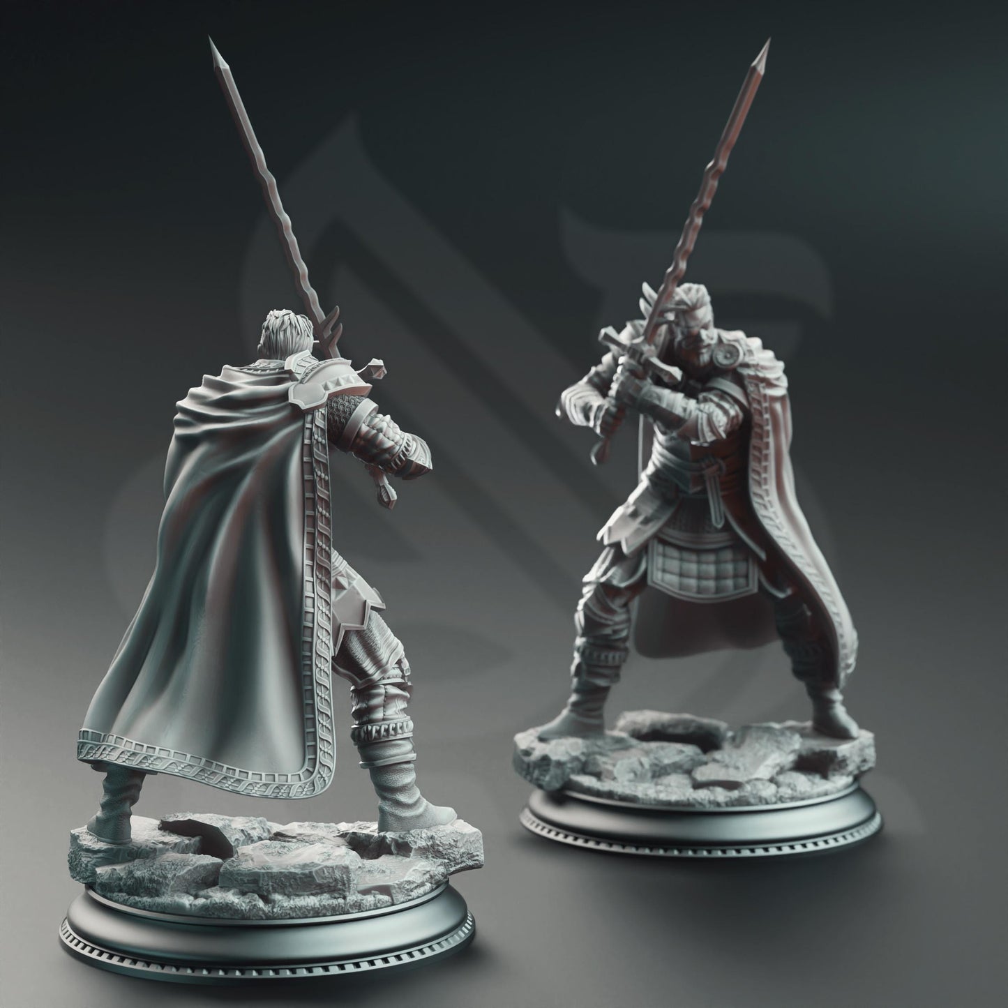 Field Marshal Kurt Williams, Commander of Baldur by DM Stash | Unpainted | Print on Demand | Use Code FREESHIP50