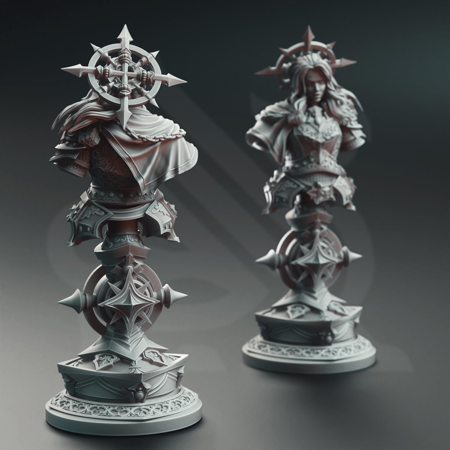 Johanna Saffron the Scorned, Vengeance Paladin by DM Stash | Unpainted | Print on Demand | Use Code FREESHIP50
