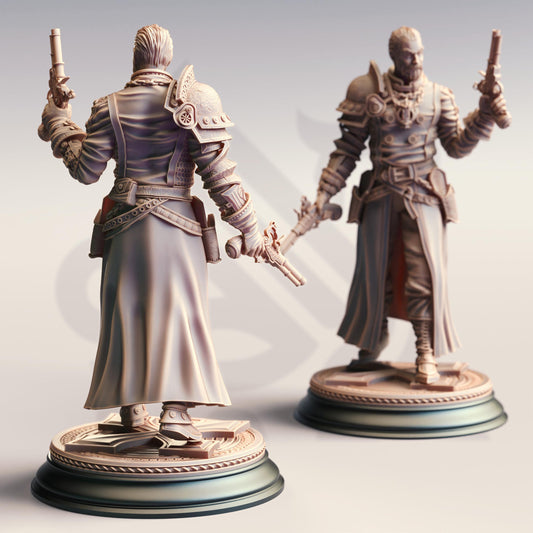 Father McKinley, Righteous Inquisitor by DM Stash | Unpainted | Print on Demand | Use Code FREESHIP50