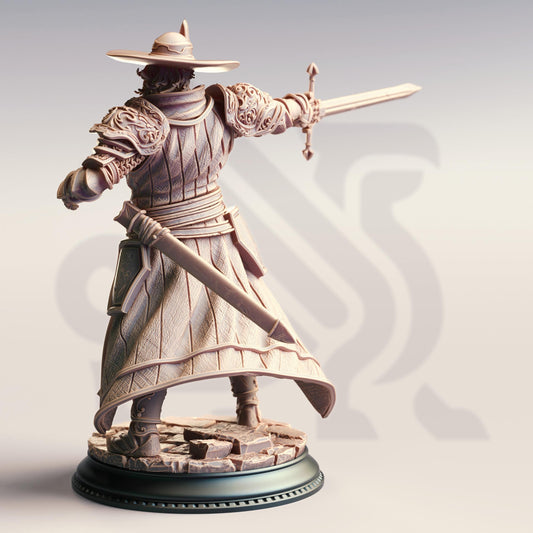 Sir Davion Gainsworth, Magebane Inquisitor by DM Stash | Unpainted | Print on Demand | Use Code FREESHIP50