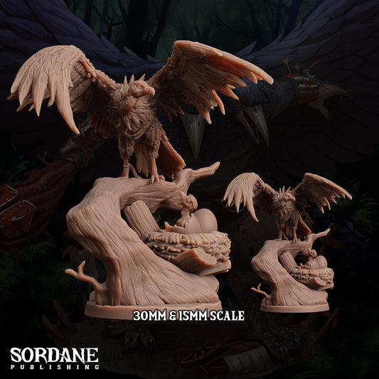 Carcassite Vulture by Sordane Publishing | Unpainted | Print on Demand | Use Code FREESHIP50