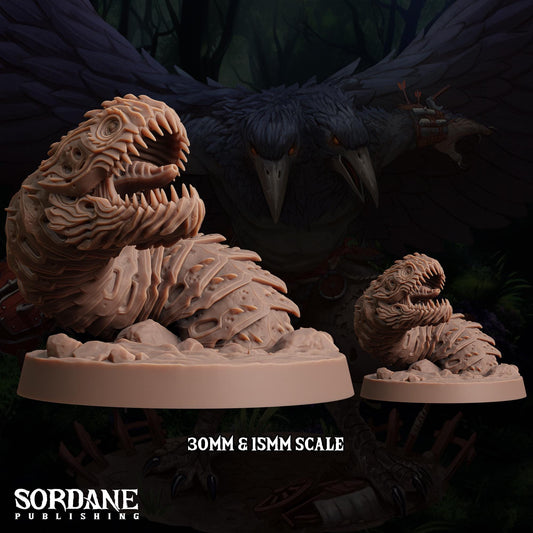 Churn Maw Burrower by Sordane Publishing | Unpainted | Print on Demand | Use Code FREESHIP50