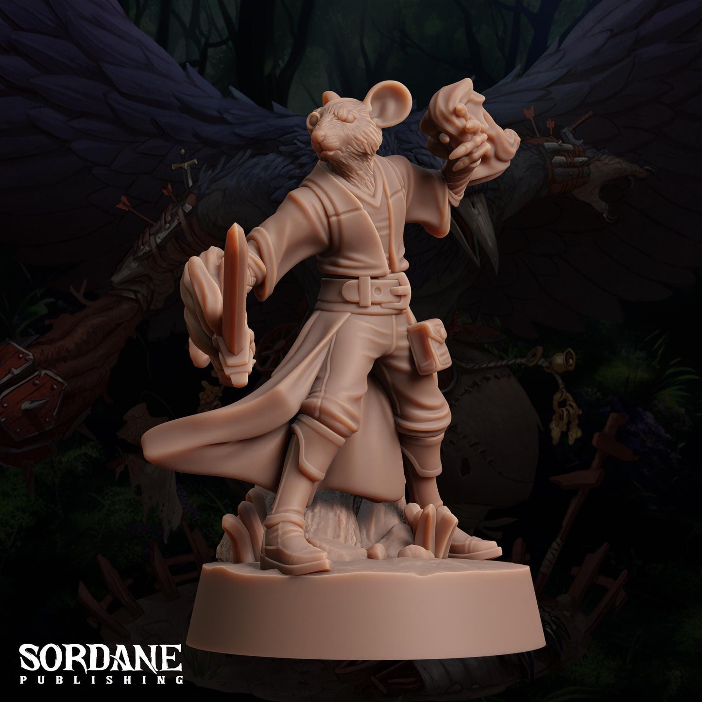 Musjwi Artificer by Sordane Publishing | Unpainted | Print on Demand | Use Code FREESHIP50