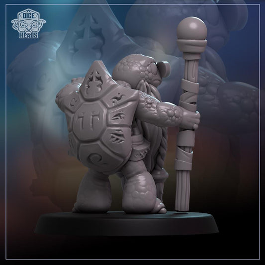 Zoomer, the Ancient Librarian by Dice Heads | Unpainted | Print on Demand | Use Code FREESHIP50