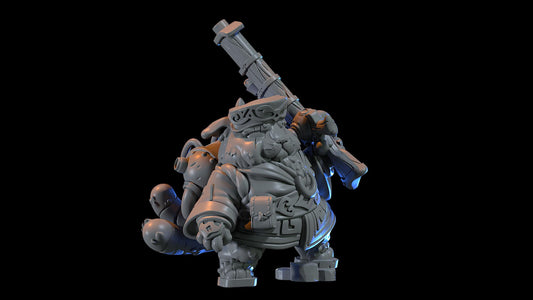 Matagi Benkei, Nekoban Hero by Marchen Atelier | Unpainted | Print on Demand | Use Code FREESHIP50