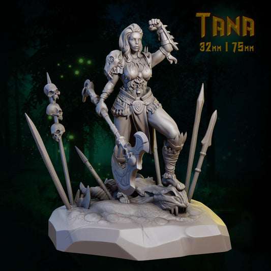 Tana by Dungeons and Maidens | Unpainted | Print on Demand | Use Code FREESHIP50