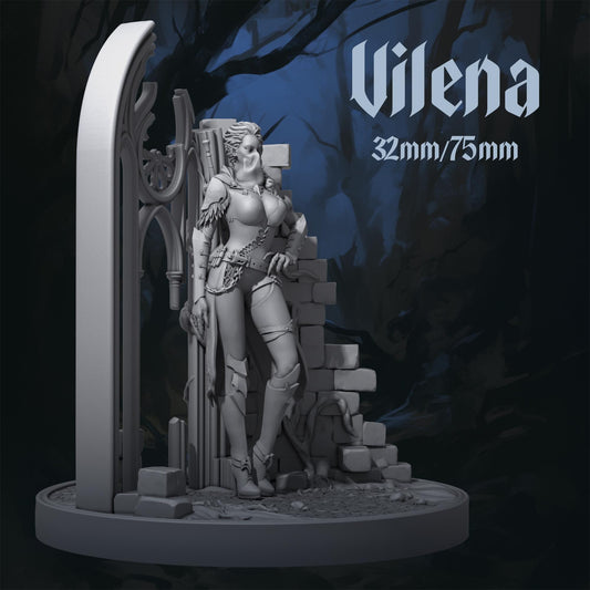 Vilena by Dungeons and Maidens | Unpainted | Print on Demand | Use Code FREESHIP50