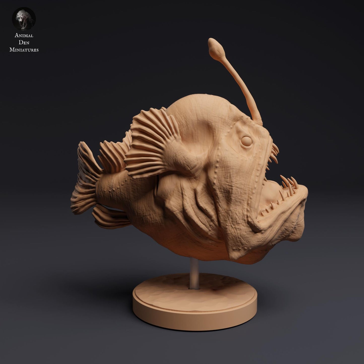 Humpback Anglerfish 1:1 scale by Animal Den | Unpainted | Print on Demand | Use Code FREESHIP50