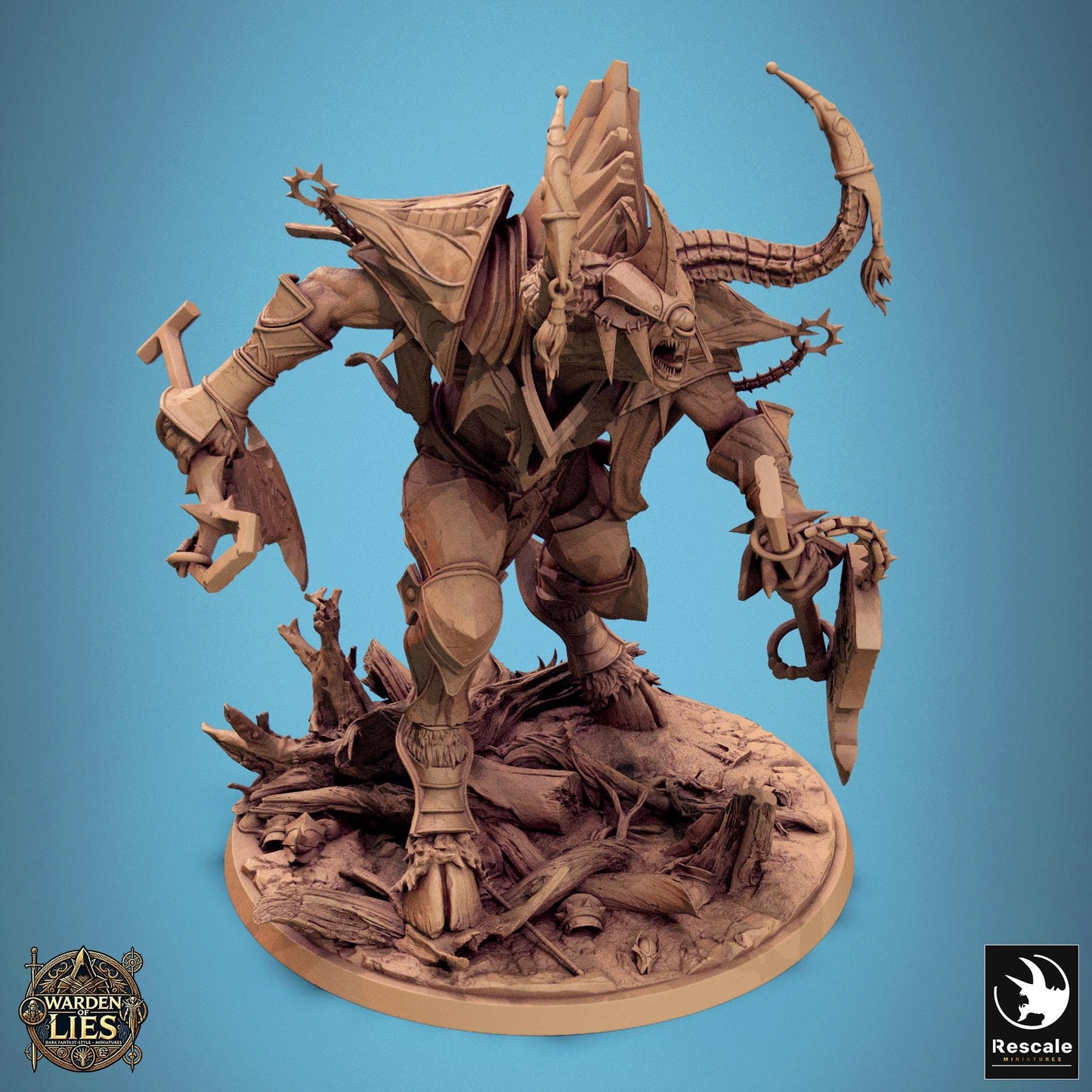 Aiabus, Earth Spirit by Rescale Miniatures | Unpainted | Print on Demand | Use Code FREESHIP50