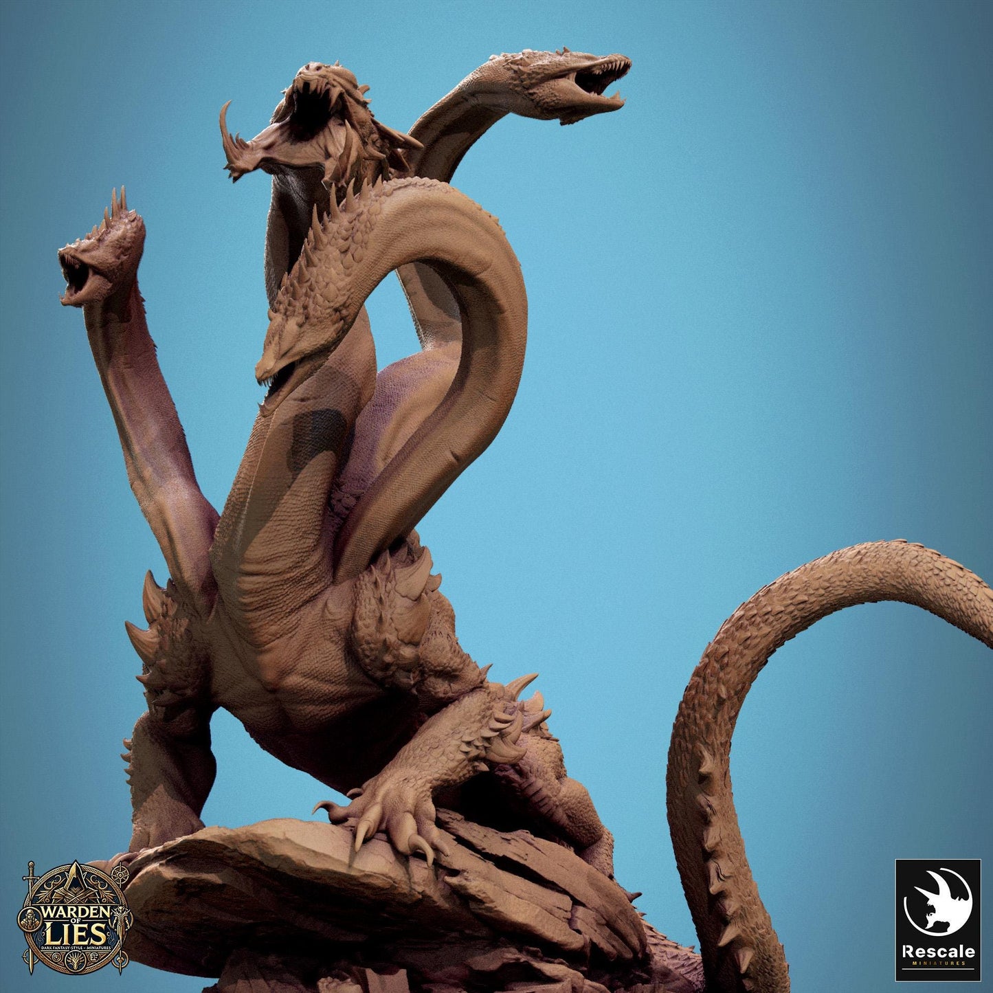 Nox Hydra by Rescale Miniatures | Unpainted | Print on Demand | Use Code FREESHIP50