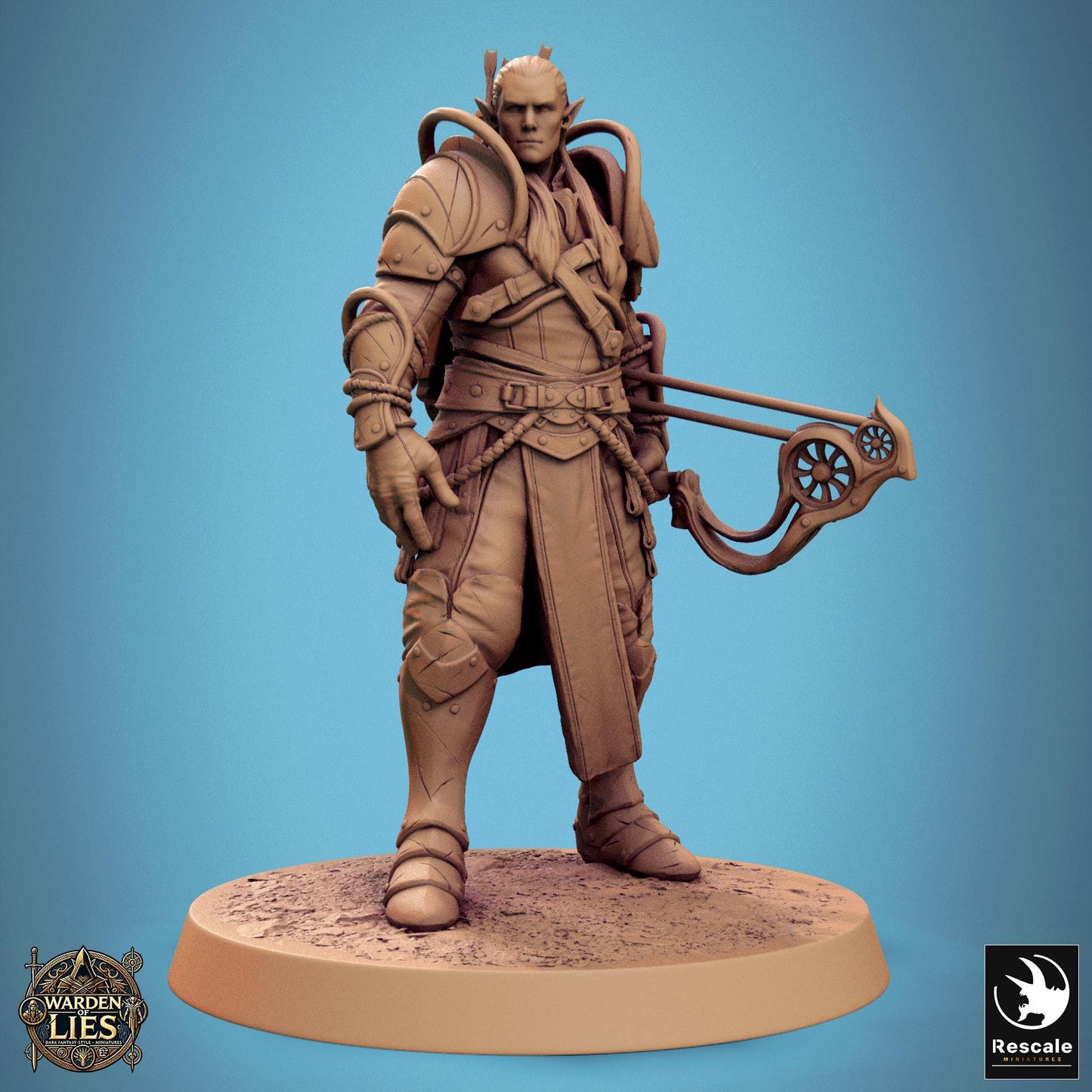 Moon Elf Sentinels, Bows by Rescale Miniatures | Unpainted | Print on Demand | Use Code FREESHIP50