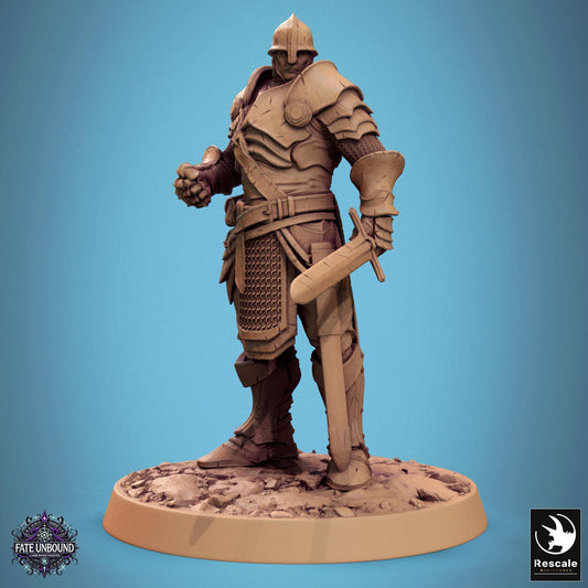 Knights of Valor, Swords by Rescale Miniatures | Unpainted | Print on Demand | Use Code FREESHIP50