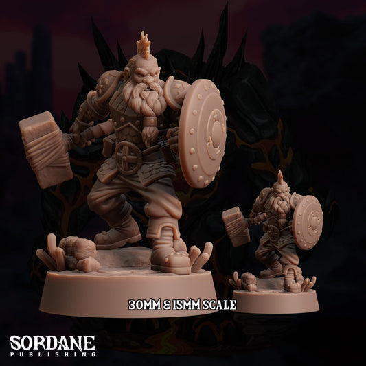 Astrar Dwarf Sky Fighter by Sordane Publishing | Unpainted | Print on Demand | Use Code FREESHIP50