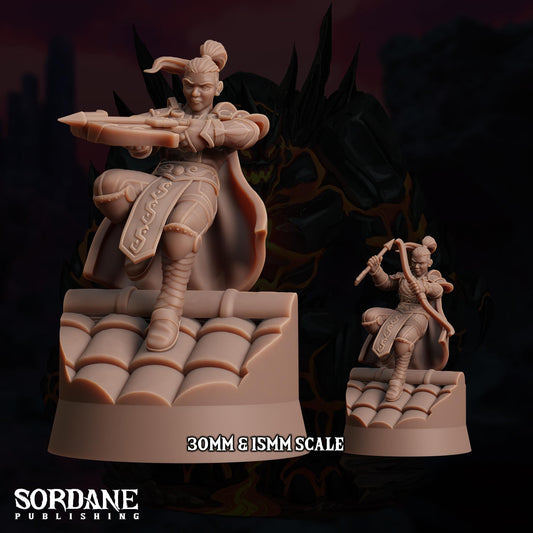 Astrar Dwarf Sky Ranger by Sordane Publishing | Unpainted | Print on Demand | Use Code FREESHIP50