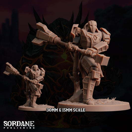 Ironclad Sentinel by Sordane Publishing | Unpainted | Print on Demand | Use Code FREESHIP50
