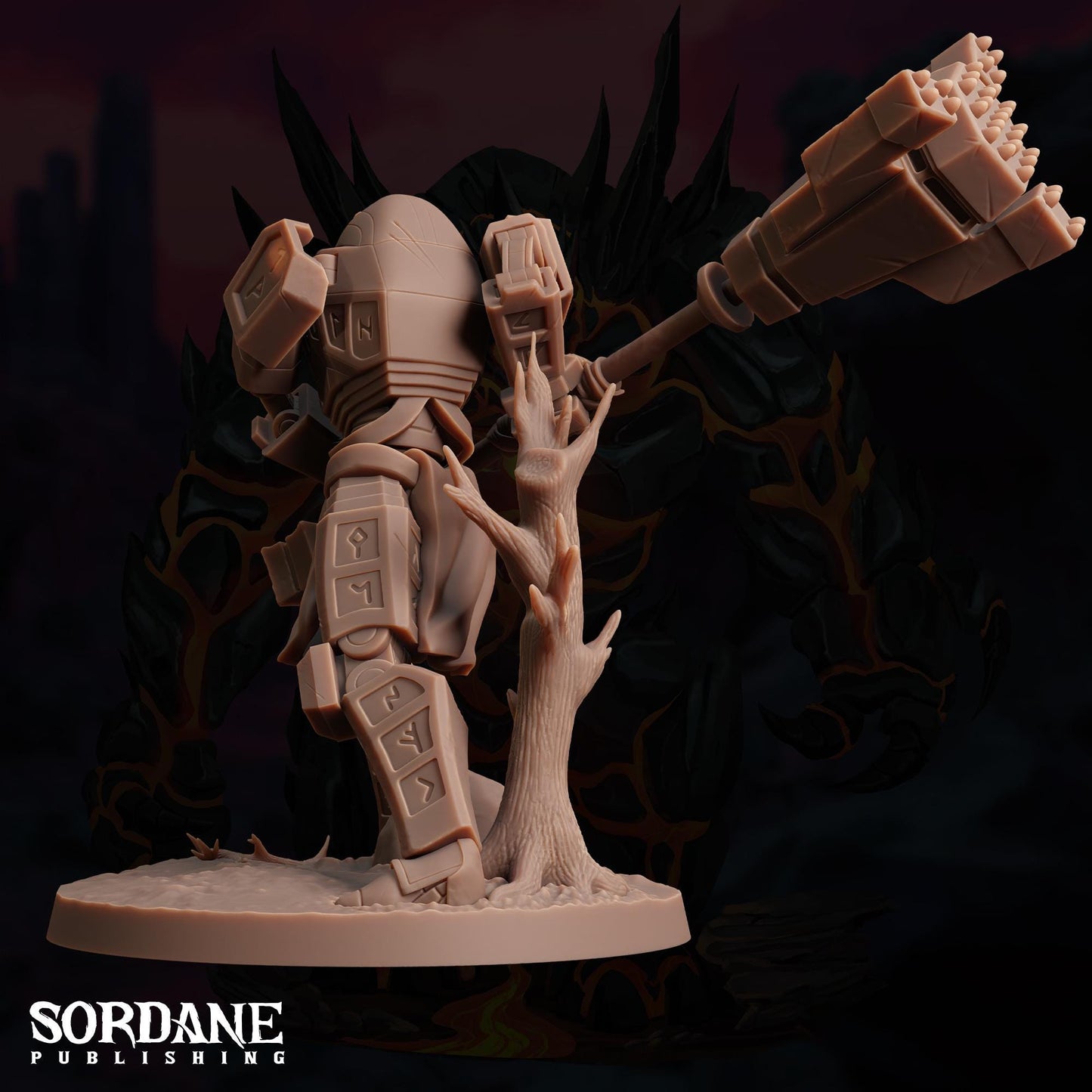 Ironclad Sentinel by Sordane Publishing | Unpainted | Print on Demand | Use Code FREESHIP50