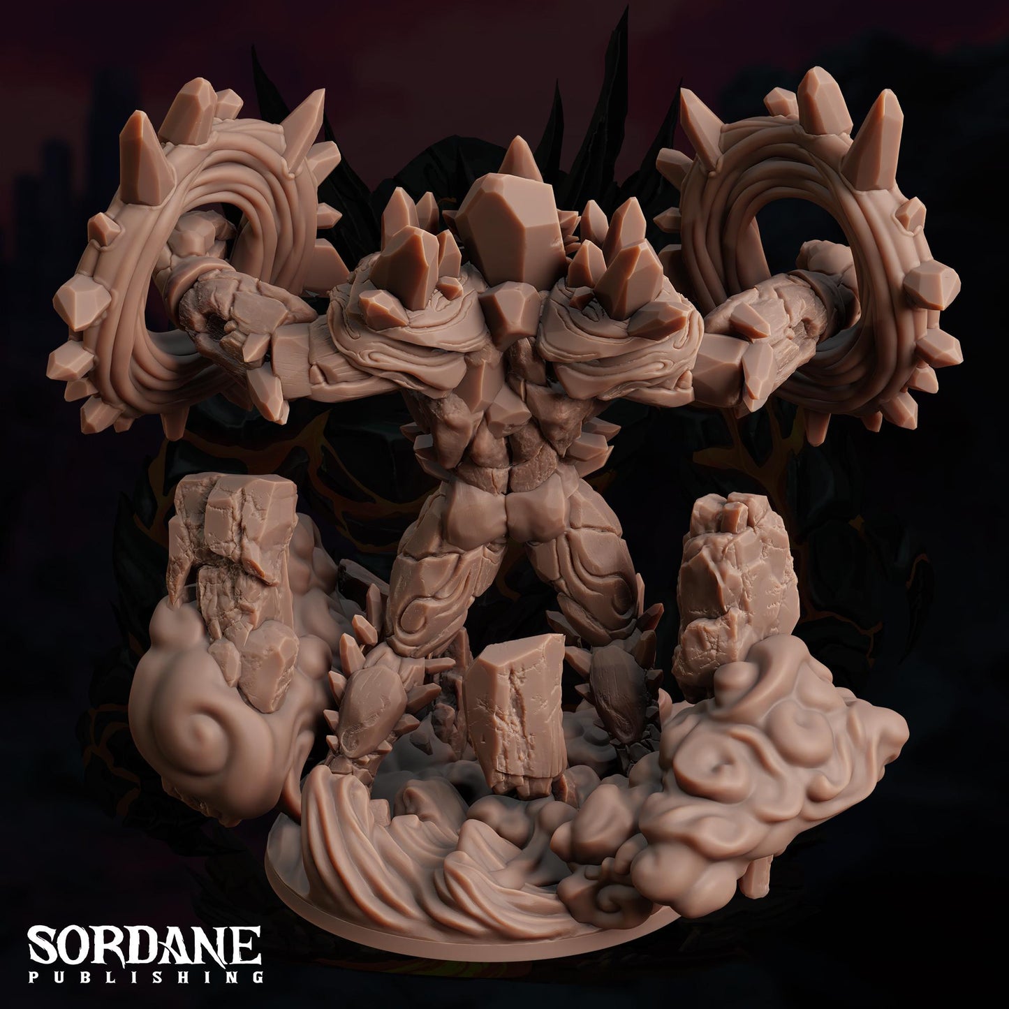 Skyshard Golem by Sordane Publishing | Unpainted | Print on Demand | Use Code FREESHIP50