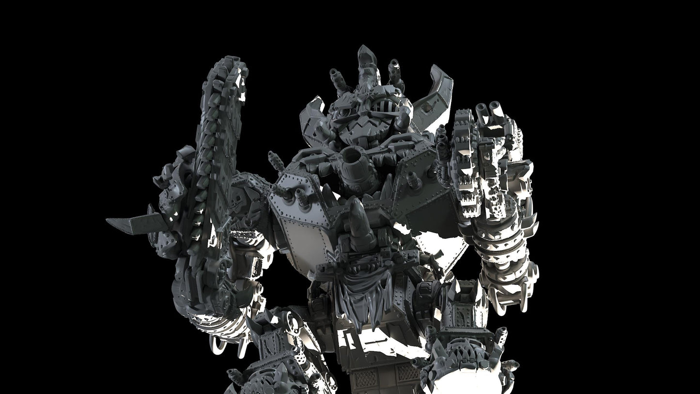 Orkazord, Scrap Titan | Unpainted | Print on Demand | Use Code FREESHIP50
