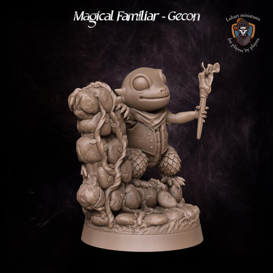 Magical Gecon Familiar by Lubart Miniatures | Unpainted | Print on Demand | Use Code FREESHIP50