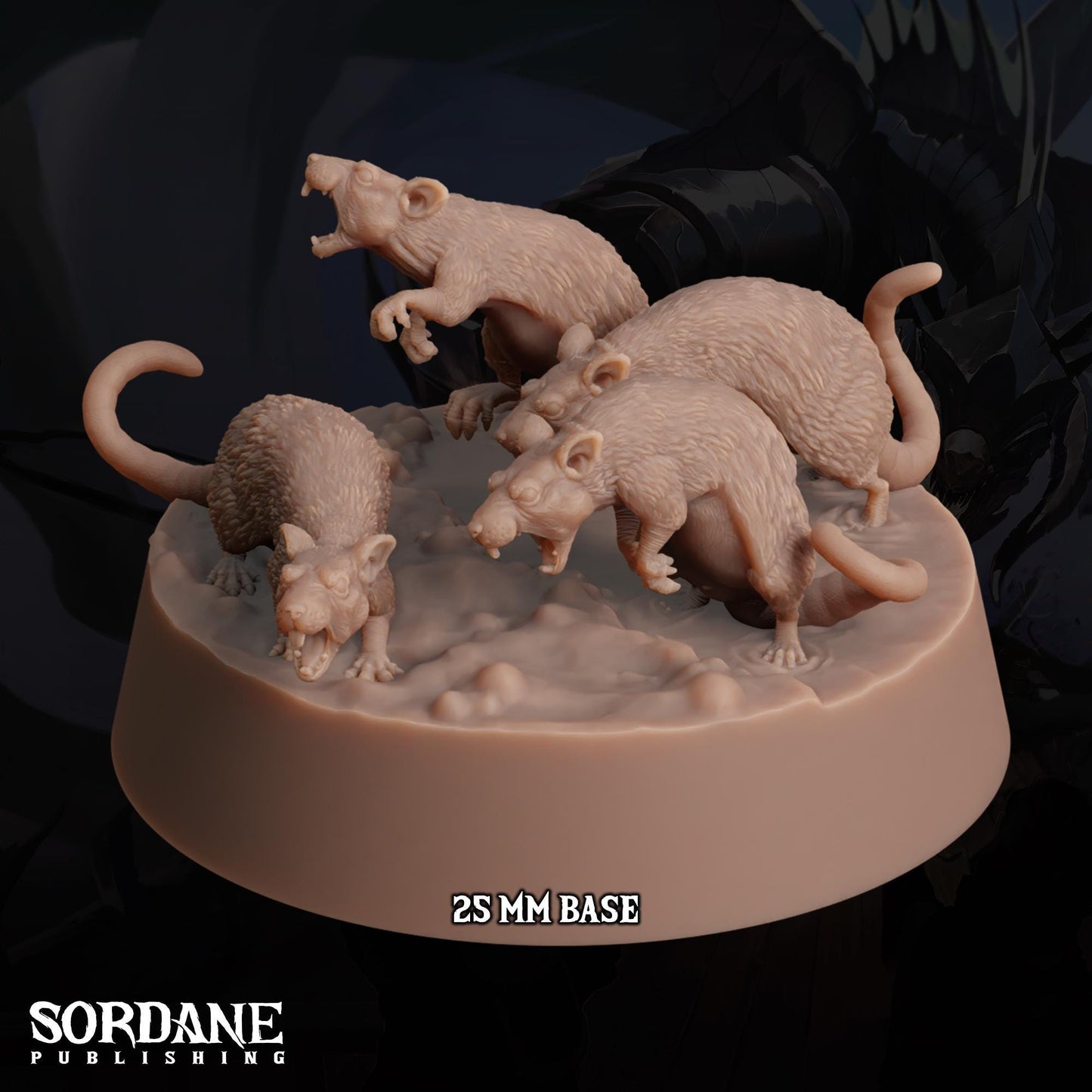 Small Rat Swarms by Sordane Publishing | Unpainted | Print on Demand | Use Code FREESHIP50