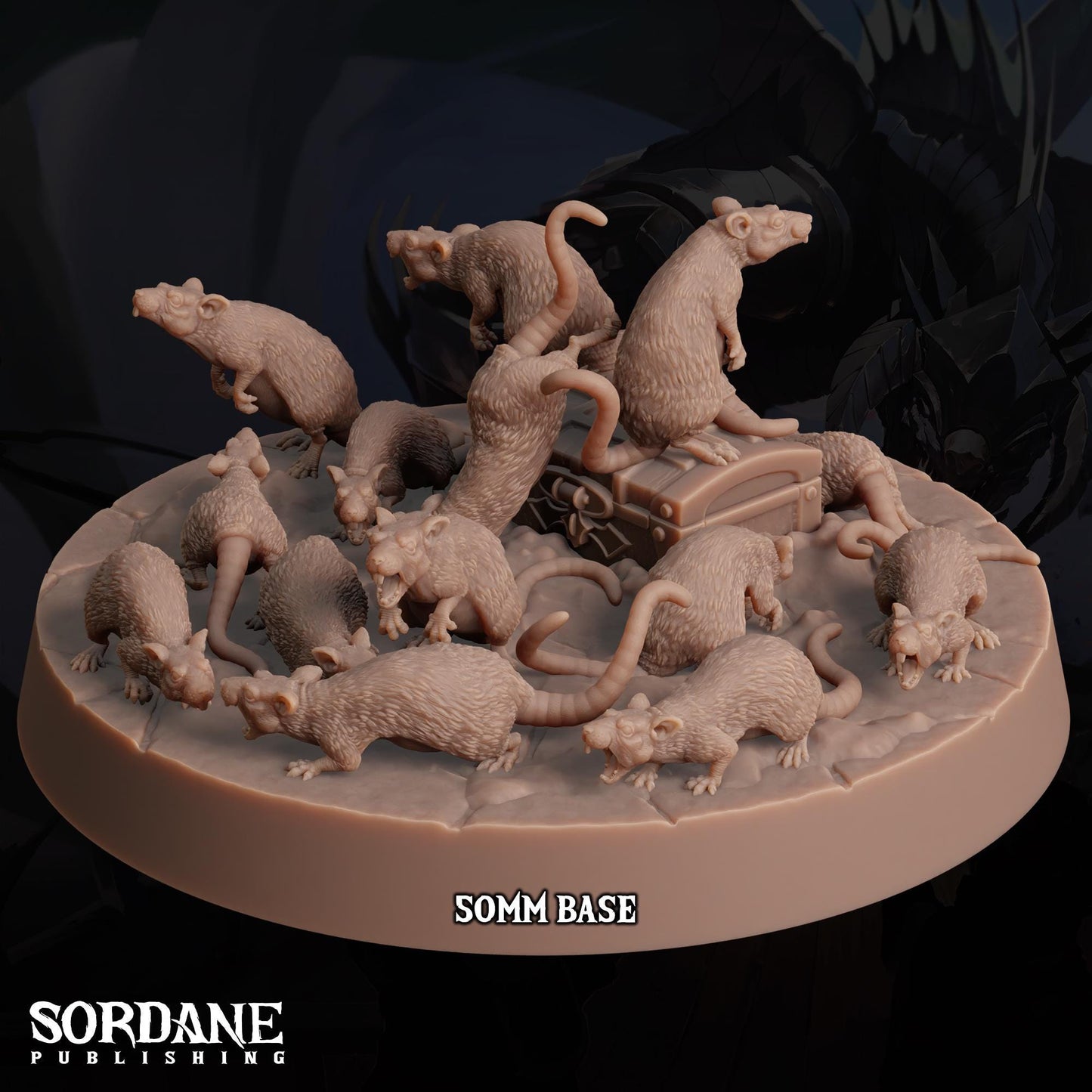 Large Rat Swarms by Sordane Publishing | Unpainted | Print on Demand | Use Code FREESHIP50