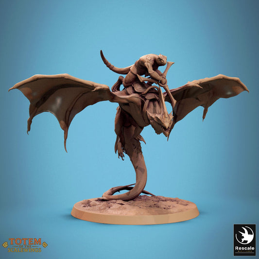 Zicoatl, Mounted by Rescale Miniatures | Unpainted | Print on Demand | Use Code FREESHIP50