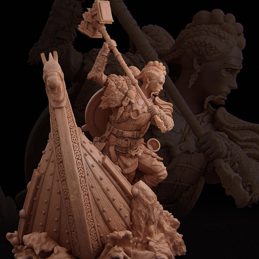 Thyra, Diorama by Nerikson | Unpainted | Print on Demand | Use Code FREESHIP50