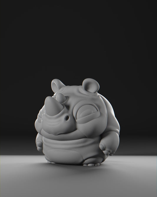 Rhiino by Grumpii | Unpainted | Print on Demand | Use Code FREESHIP50