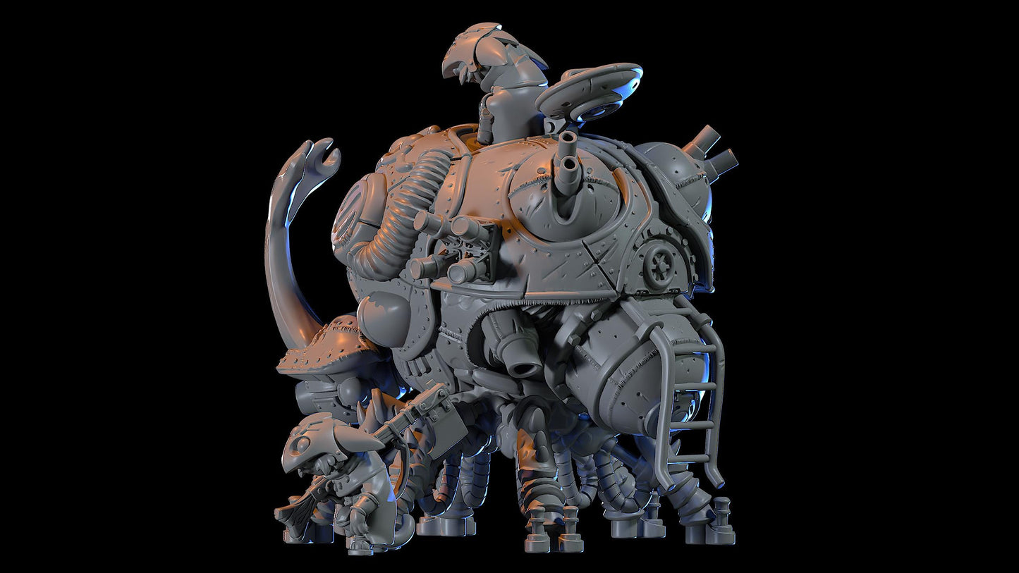 Midar Fasa Assault Rustbunker by Marchen Atelier | Unpainted | Print on Demand | Use Code FREESHIP50