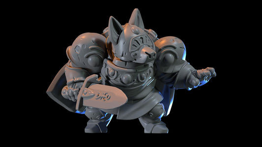 Dune Knight, Tubal-Khanath Hero by Marchen Atelier | Unpainted | Print on Demand | Use Code FREESHIP50