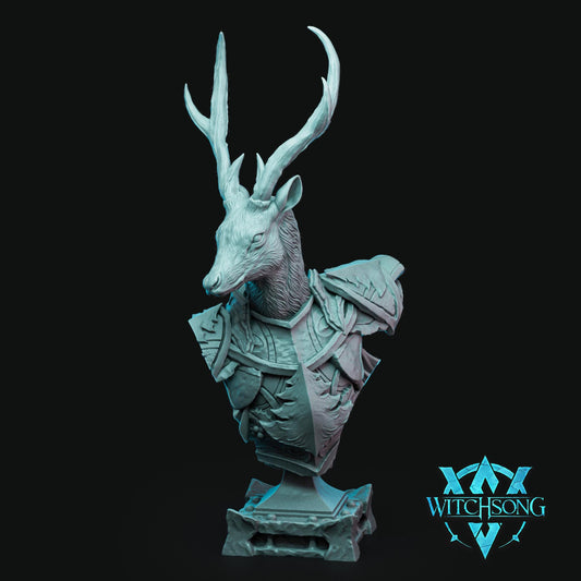 Dancer, Santa's Courser by Witchsong Miniatures | Unpainted | Print on Demand | Use Code FREESHIP50