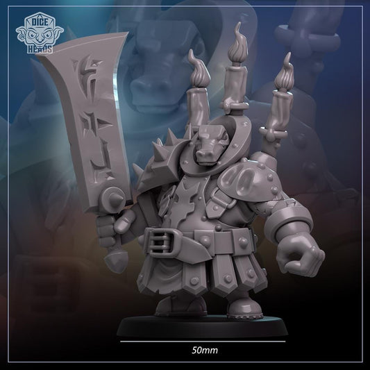 Coldflame Choir by Dice Heads | Unpainted | Print on Demand | Use Code FREESHIP50