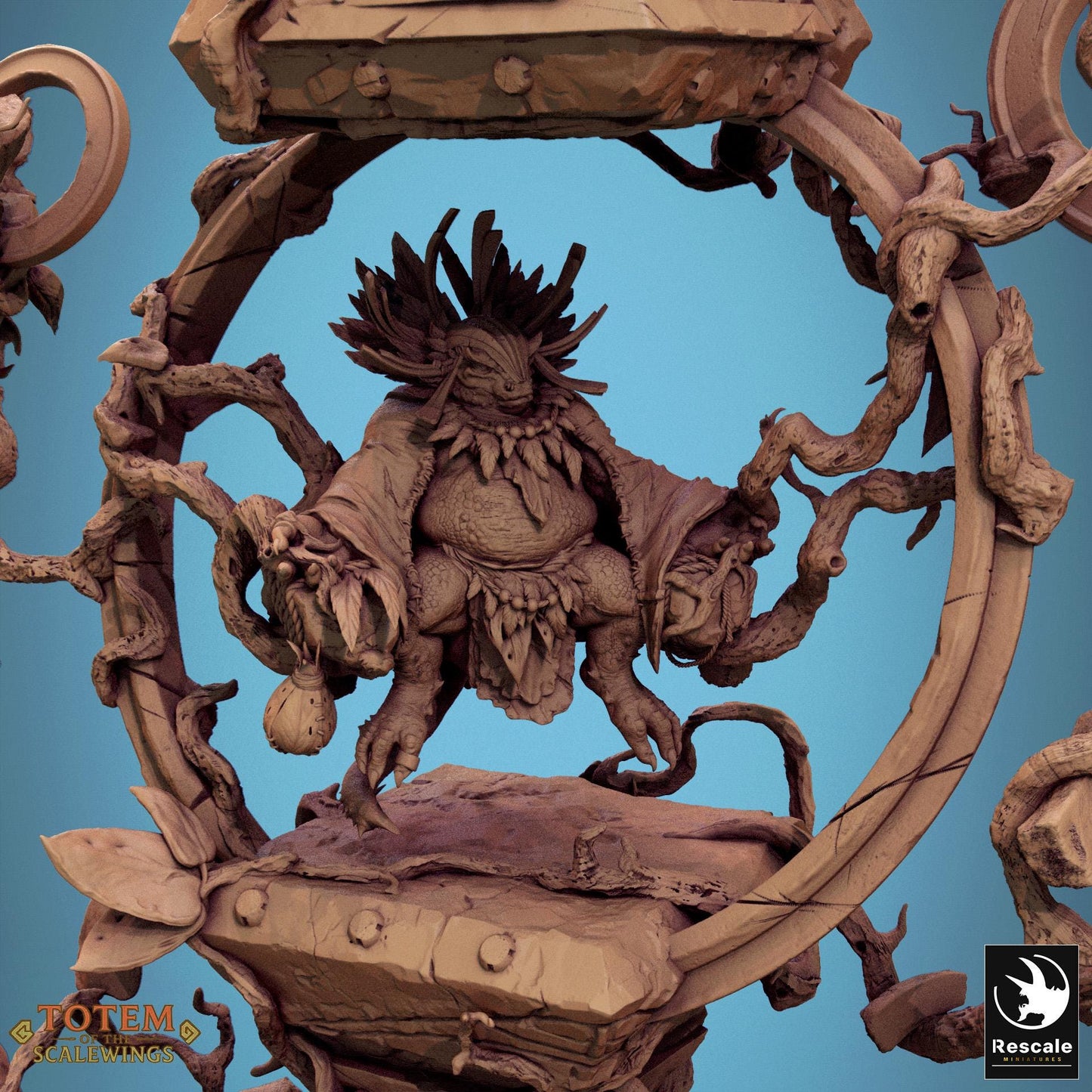 Ixakar, the Prime by Rescale Miniatures | Unpainted | Print on Demand | Use Code FREESHIP50