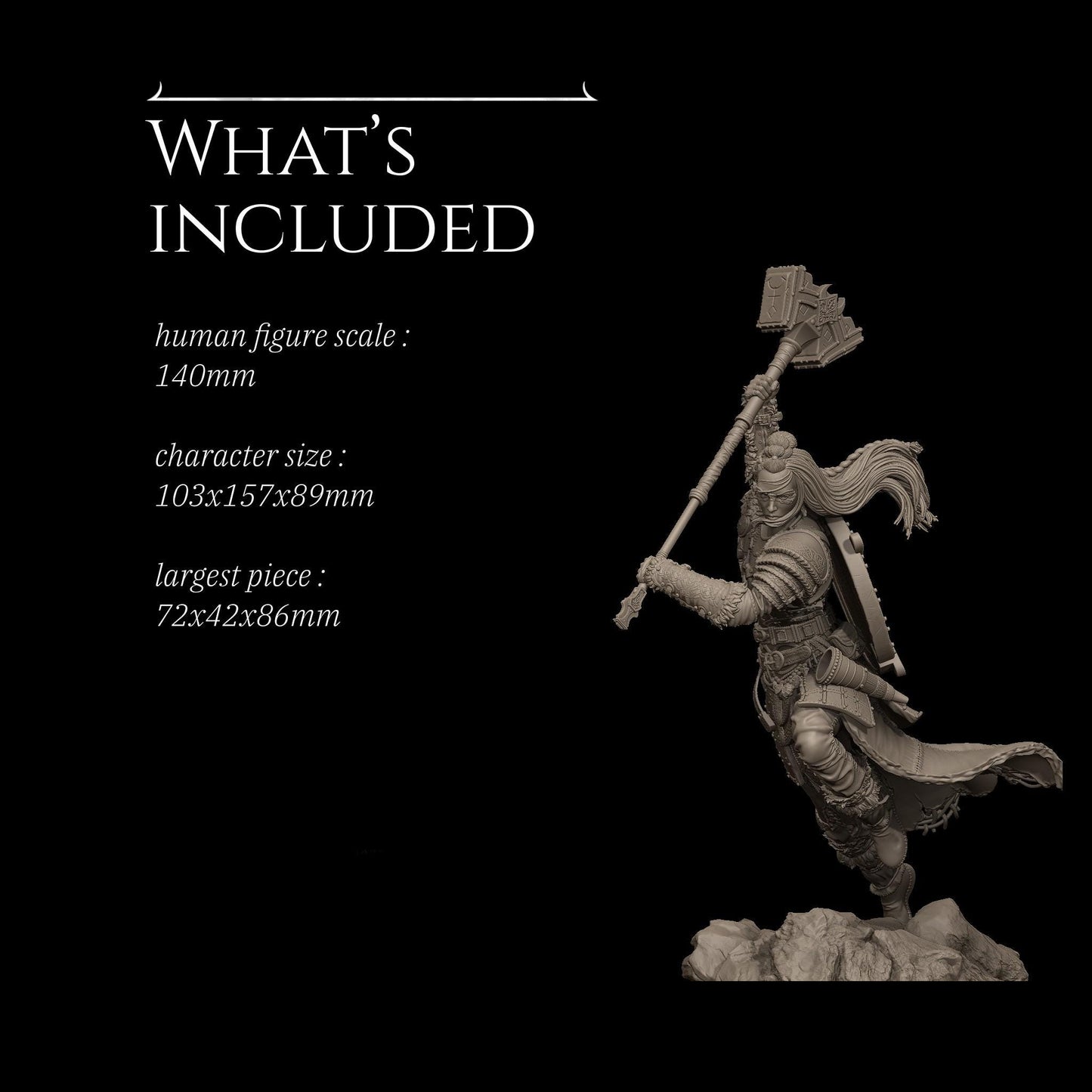 Thyra, Standalone by Nerikson | Unpainted | Print on Demand | Use Code FREESHIP50