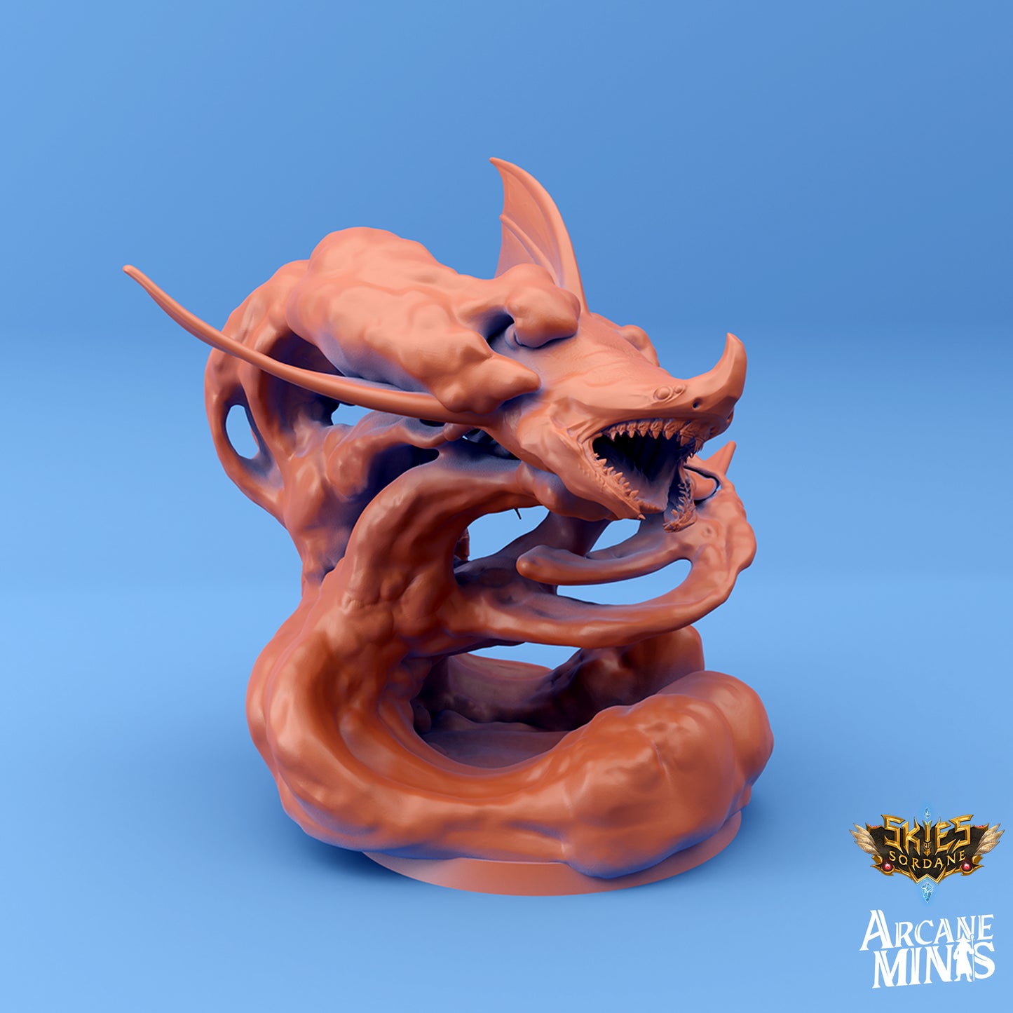 Cloud Sharks by Sordane Publishing | Miniature | TTRPG | Unpainted