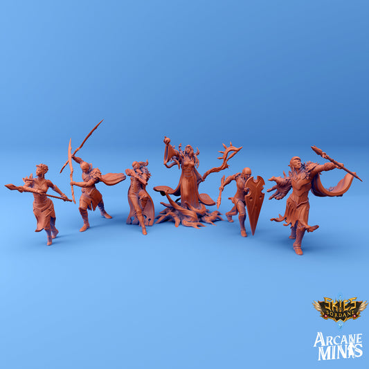 Elven Crew by Arcane Minis | Unpainted