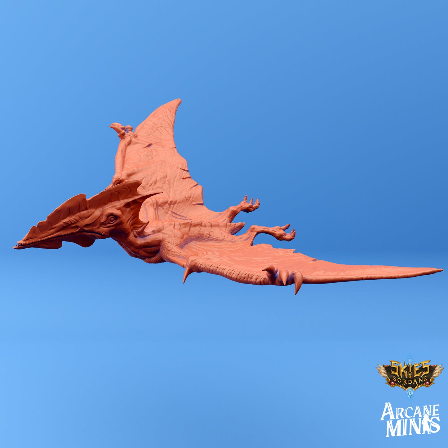 Feral Terrordactyls by Arcane Minis | Miniature | TTRPG | Unpainted