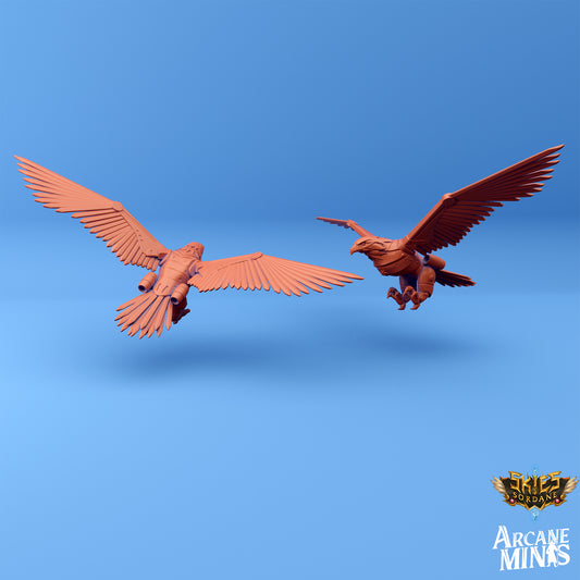 Mechanimals by Arcane Minis | Miniature | TTRPG | Unpainted