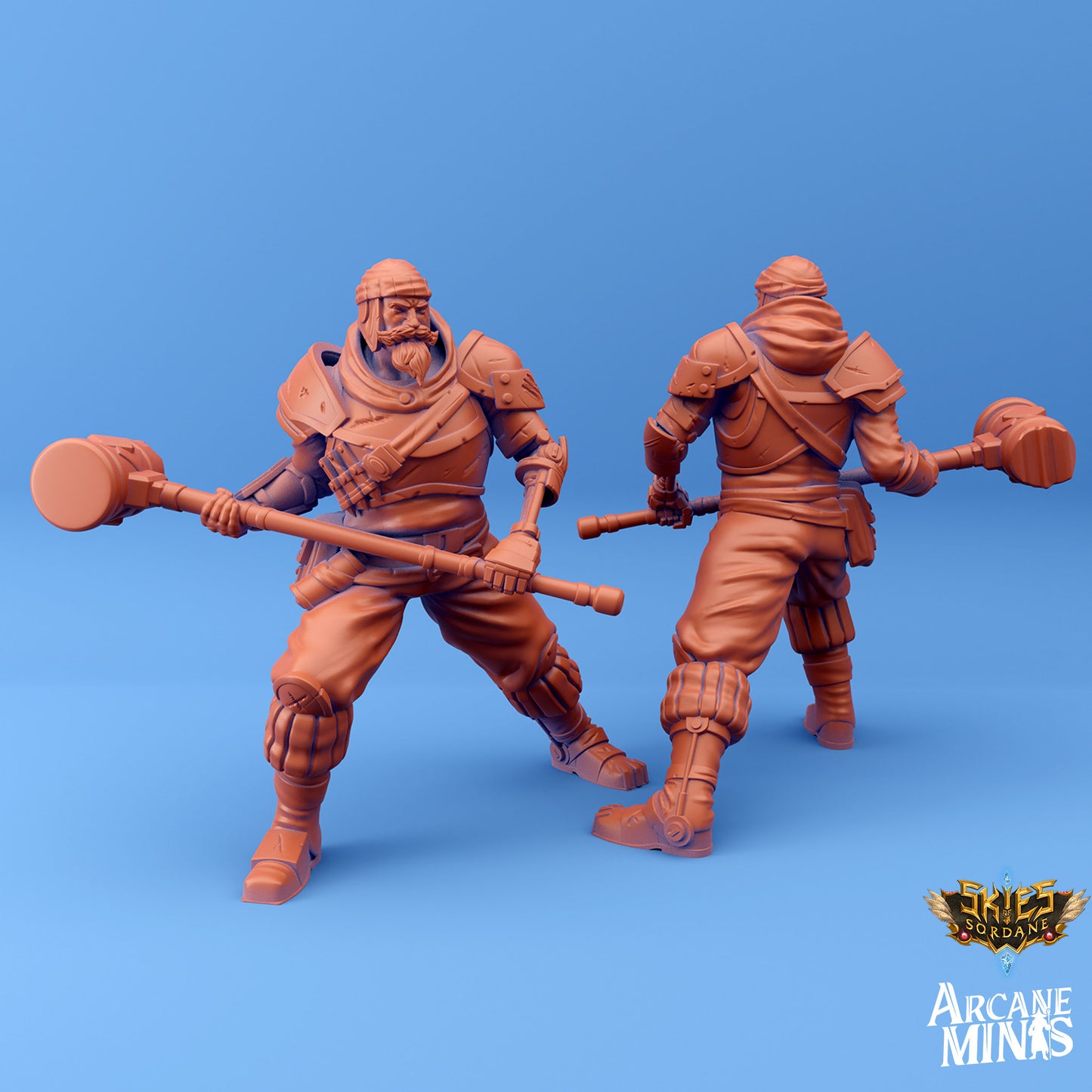 Scrapper Pirates Crew by Arcane Minis | Unpainted