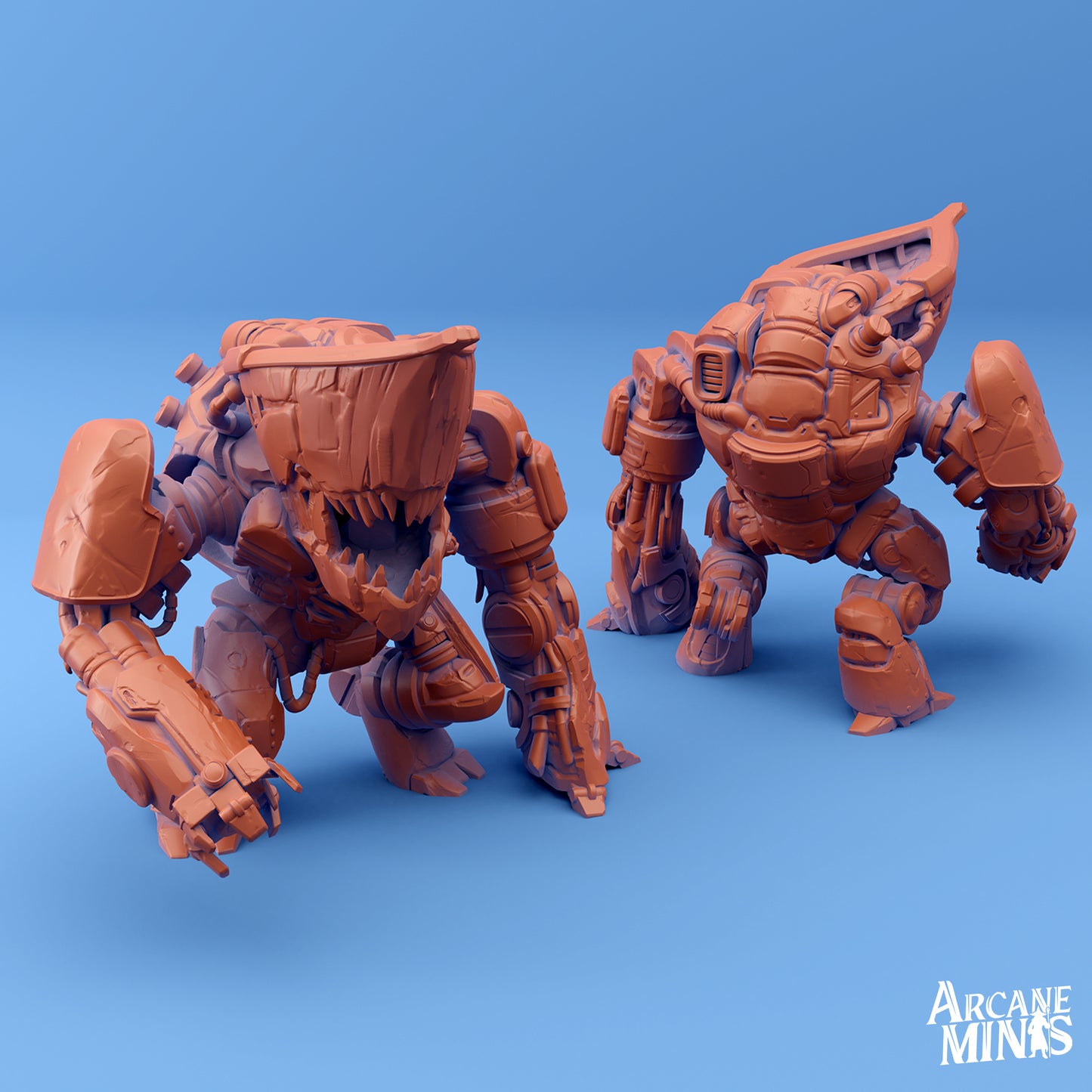 Sordalite Golems by Sordane Publishing | Miniature | TTRPG | Unpainted