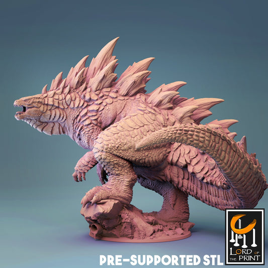 Gojira by Rescale Miniatures | Unpainted