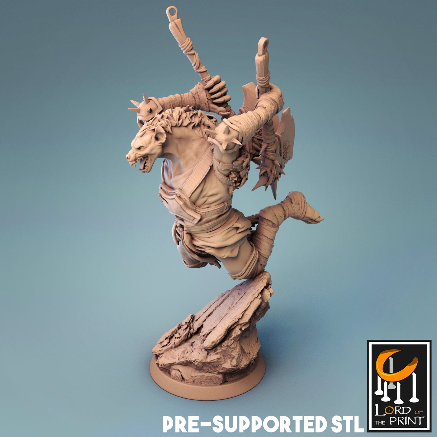 Gnolls by Rescale Miniatures | Miniature | TTRPG | Unpainted