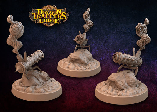 Nuranok (Dwarf Artificer) by Dragon Trappers Lodge | Unpainted